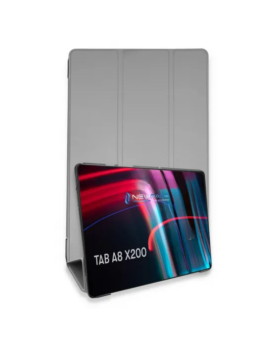 Samsung Galaxy X200 Tab A8 10.5 Kılıf Tablet Smart Kılıf - Gri