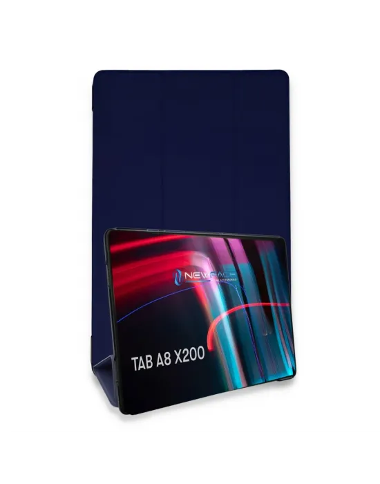 Samsung Galaxy X200 Tab A8 10.5 Kılıf Tablet Smart Kılıf - Lacivert