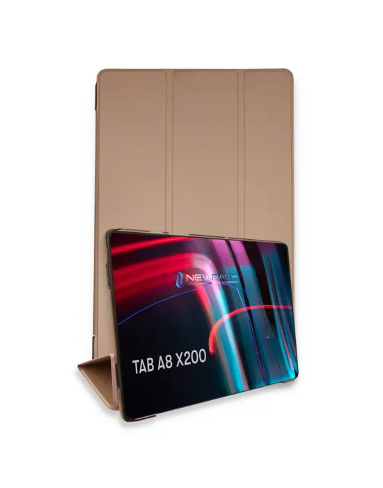 Samsung Galaxy X200 Tab A8 10.5 Kılıf Tablet Smart Kılıf - Rose Gold