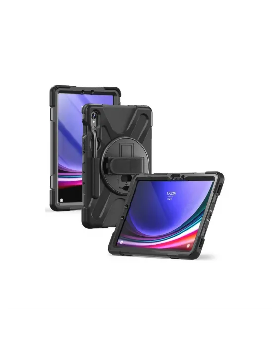 Samsung Galaxy X510 Tab S9 Fe 11 Kılıf Amazing Tablet Kapak - Siyah