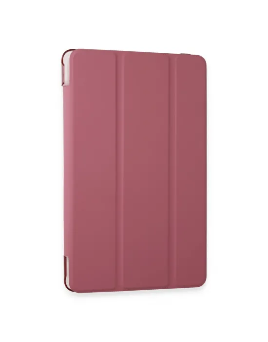 Samsung Galaxy X610 Tab S9 Fe Plus 12.4 Kılıf Tablet Smart Kılıf - Pembe