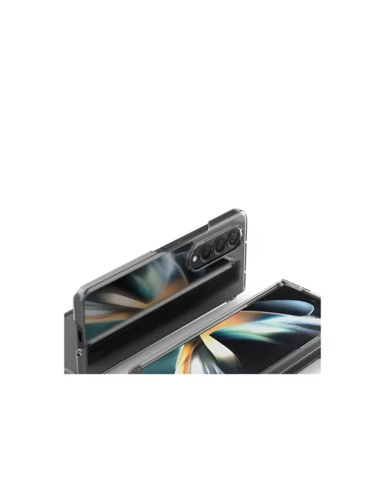 Samsung Galaxy Z Fold 3 Kılıf Fold Tpu Silikon - Şeffaf