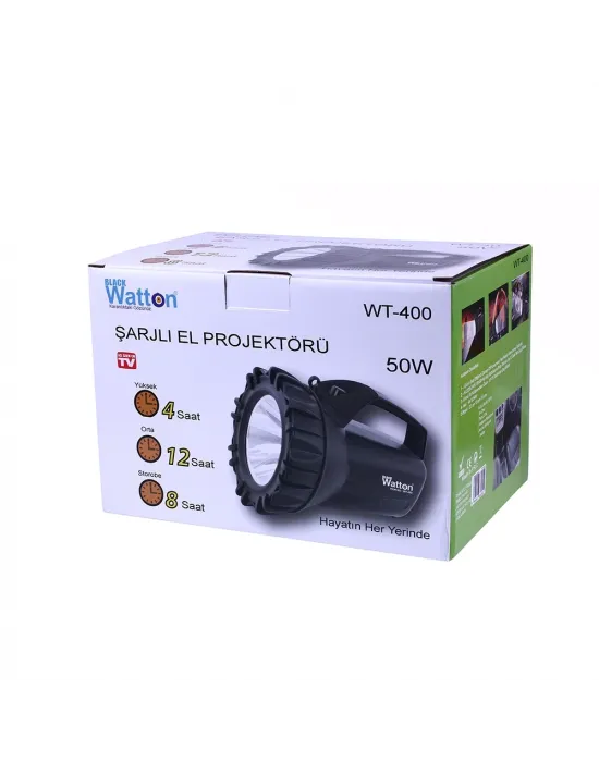 Şarjlı 50 W Büyük Fener  Wt-400