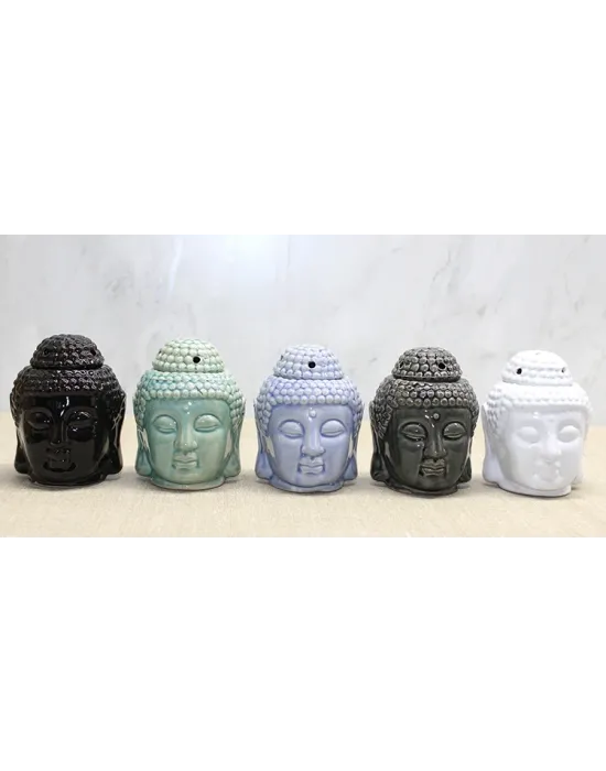 Seramik Buda Büstü Buhurdanlık Alk4446