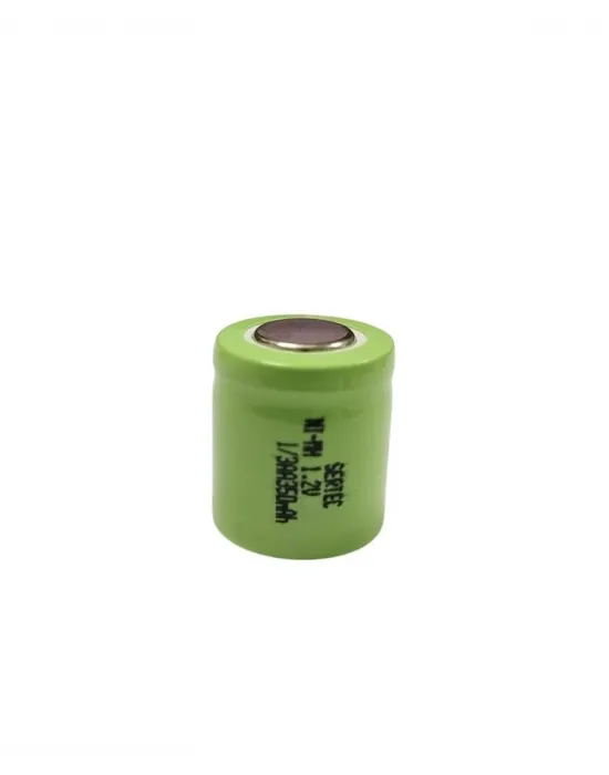 Sertec - 1.2v 350 Mah - 1/3aa - Ni-mh Şarjlı Pil - (başsız / Flat Head)