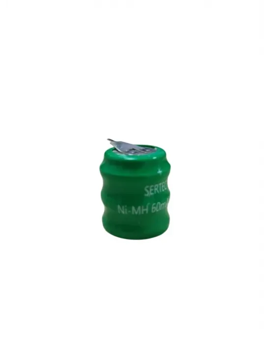 Sertec - 3.6v 3s1p 60 Mah 2 Pin Nı-mh Buton Pil