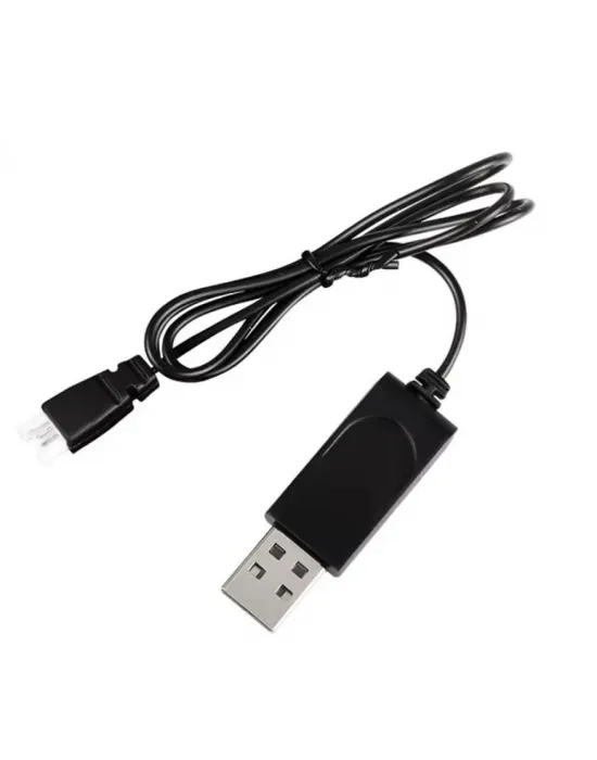 Sertec 3.7v Li-ion 51005-2p Soket Drone Bataryası Usb Şarj Kablosu