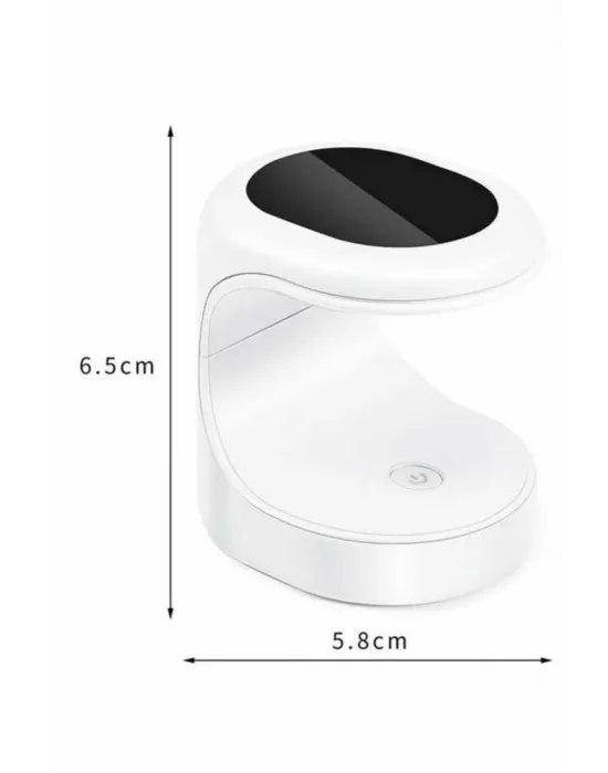 Seyehat Tipi Mini Oje Kurutucu Ultraviole Mor Işık Protez Tırnak Kurutucu
