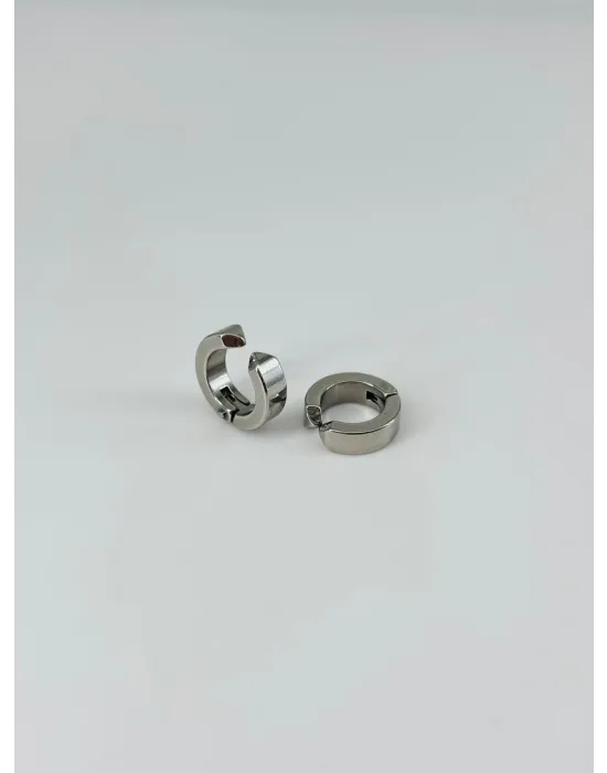 Sıkıştırma Çelik Erkek Küpe - Ekp0036