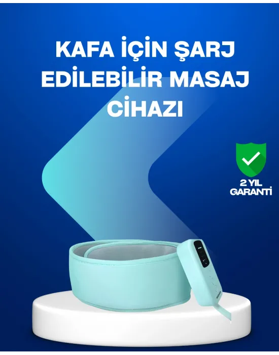 Sıkıştırmalı Baş Masaj Aleti Ev Tipi Konforlu Masaj Deneyimi