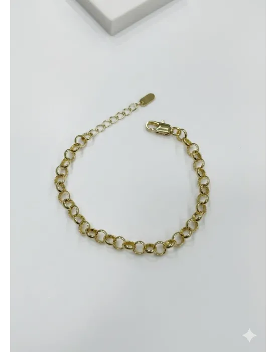 Sıralı Halka Tasarım Cm Bileklik - Kbl0398