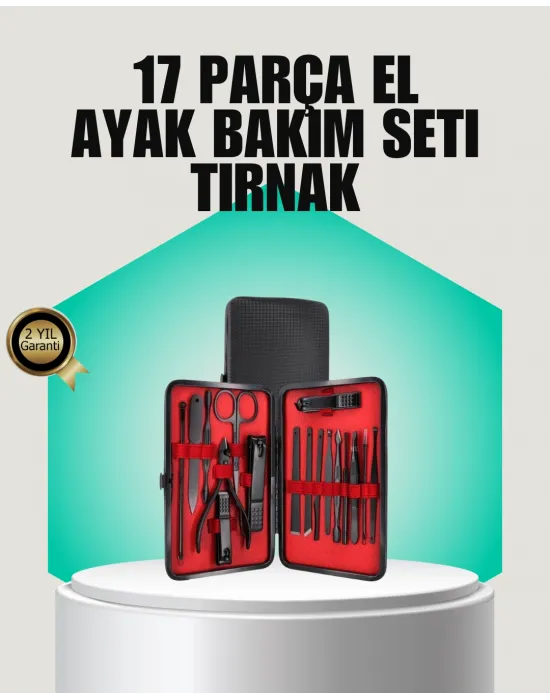 Siyah Kaymaz Teknolojili El Ve Ayak Bakım Seti