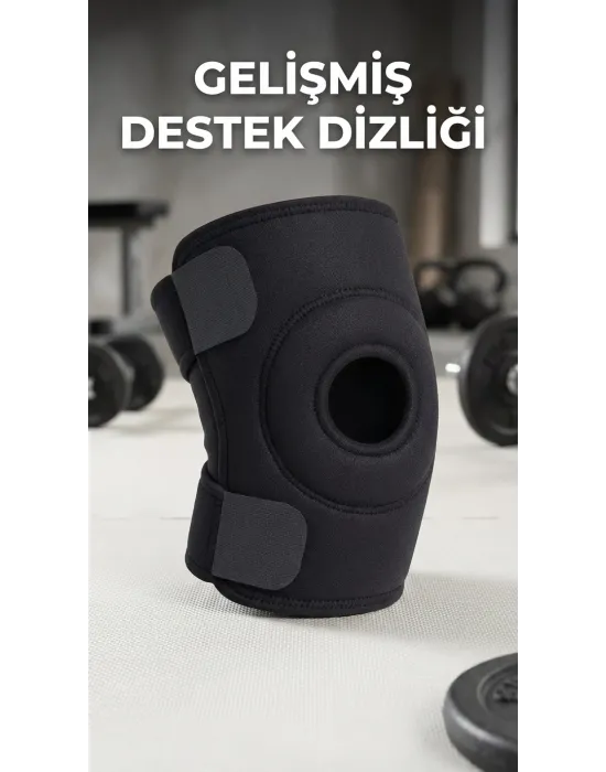 Sporcu Diz Korsesi Çapraz Bağ Destekli Termojel Hediyeli