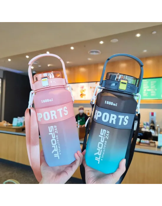 Sport Su Matarası 1600 Ml Bpa İçermez Alk2962