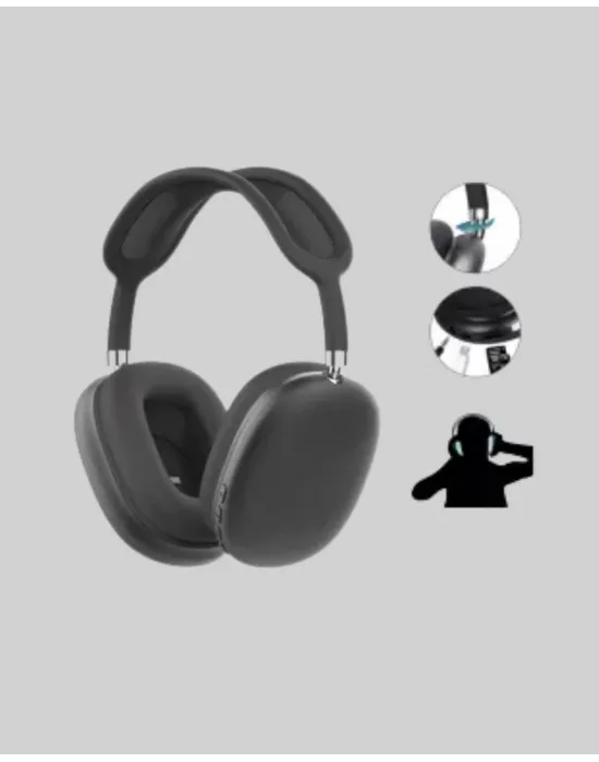 Stereo Ses Kaliteli Bluetooth Kulaklık | Katlanabilir Ve Ergonomik Tasarım