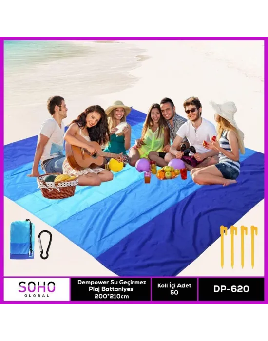 Su Geçirmez Plaj Battaniyesi