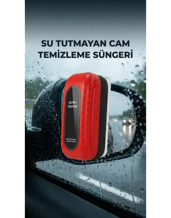 Su Tutmayan Pratik Araç Camı Temizleme Süngeri