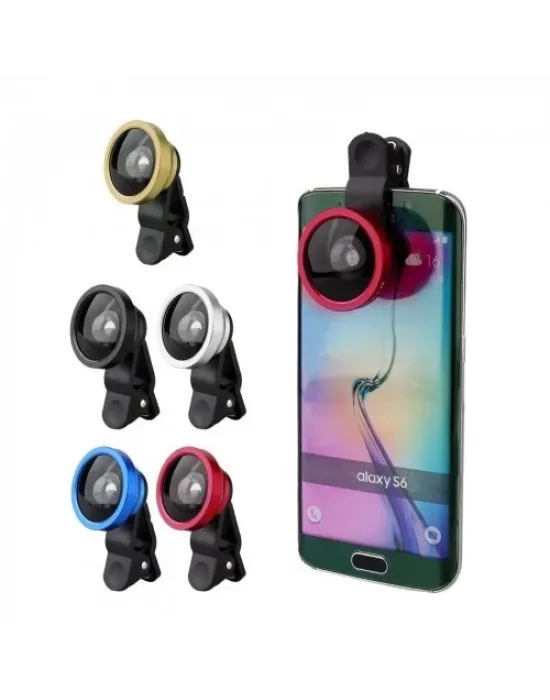 Süper Geniş Açı Özçekim Kamera Lens Iphone 5/5 S/6/6 Artı Samsung Galaxy Not 3, 5