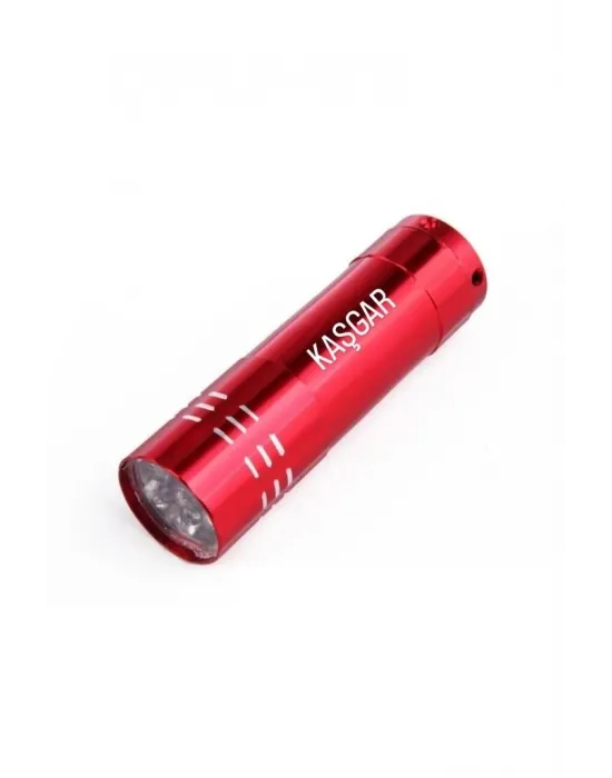 Süper Parlak 9 Ledli Metal Mini El Feneri