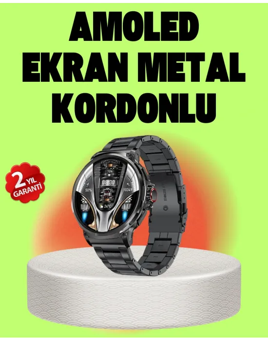 Sw80 Akıllı Saat 1.93″ Ultra Hd Ekran 700 Mah Batarya 3 Kordon