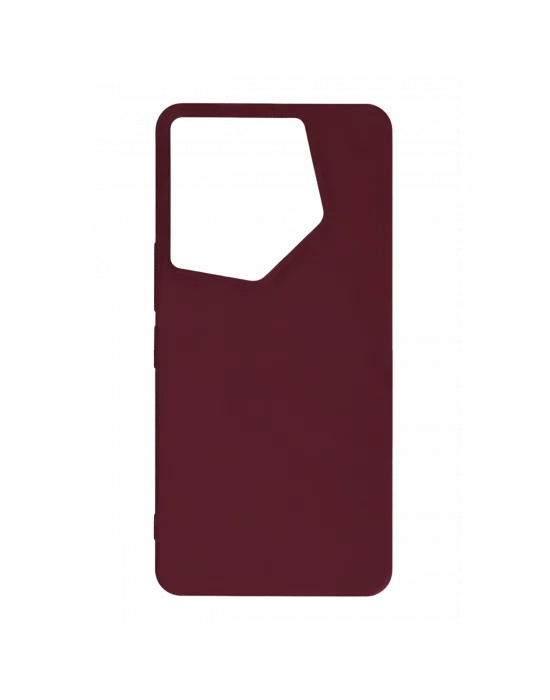 Tecno Camon 20 Pro 5g Kılıf First Silikon - Bordo