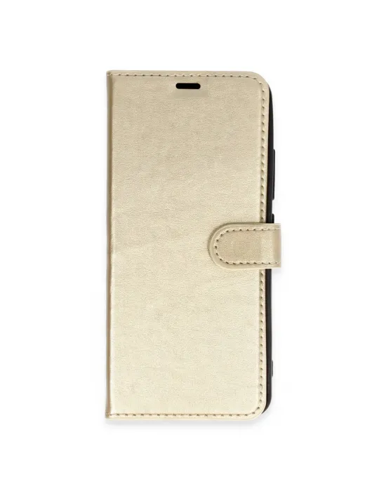 Tecno Pova 4 Pro Trend S Plus Kapaklı Kılıf - Gold