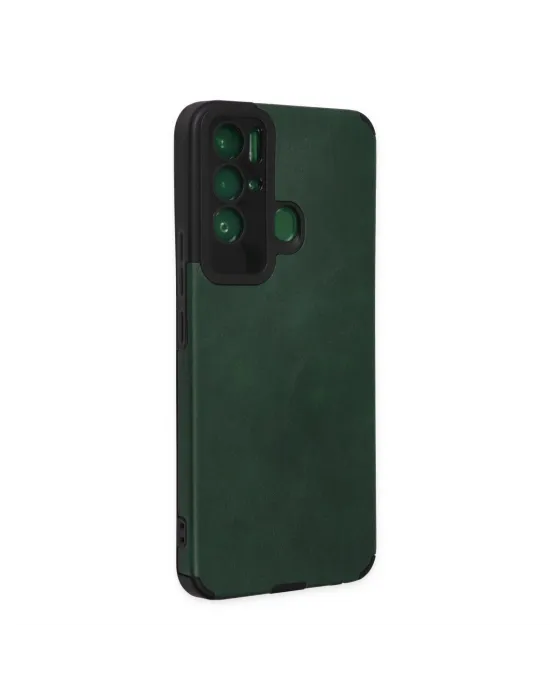 Tecno Pova Neo Kılıf Loop Deri Silikon - Yeşil