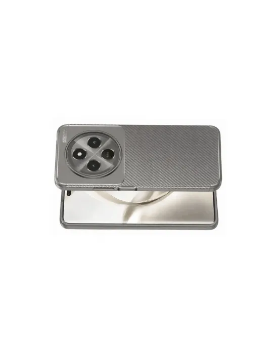Tecno Spark 30c Kılıf Auto Focus Karbon Kapak - Gri