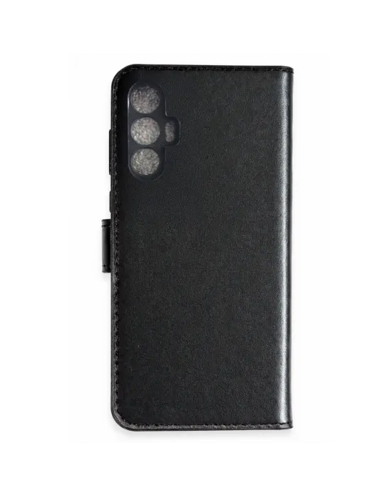 Tecno Spark 8 Pro Trend S Plus Kapaklı Kılıf - Siyah