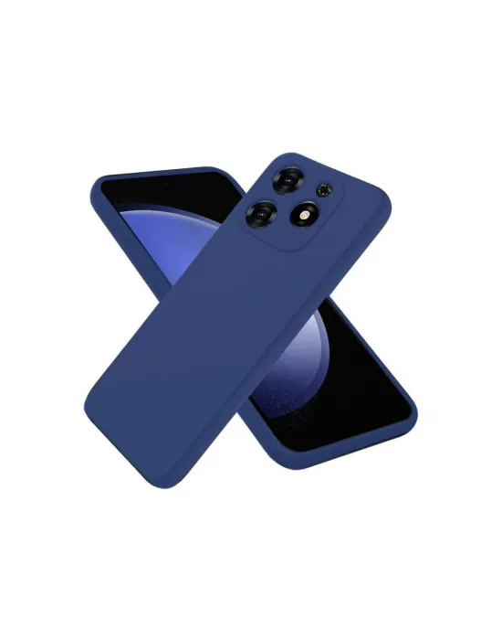Tecno Spark Go 2024 Kılıf First Silikon - Lacivert