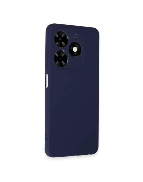 Tecno Spark Go 2024 Kılıf First Silikon - Lacivert