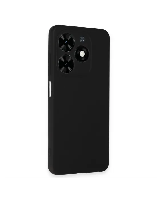 Tecno Spark Go 2024 Kılıf First Silikon - Siyah