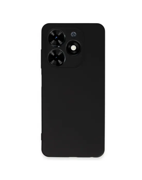 Tecno Spark Go 2024 Kılıf First Silikon - Siyah