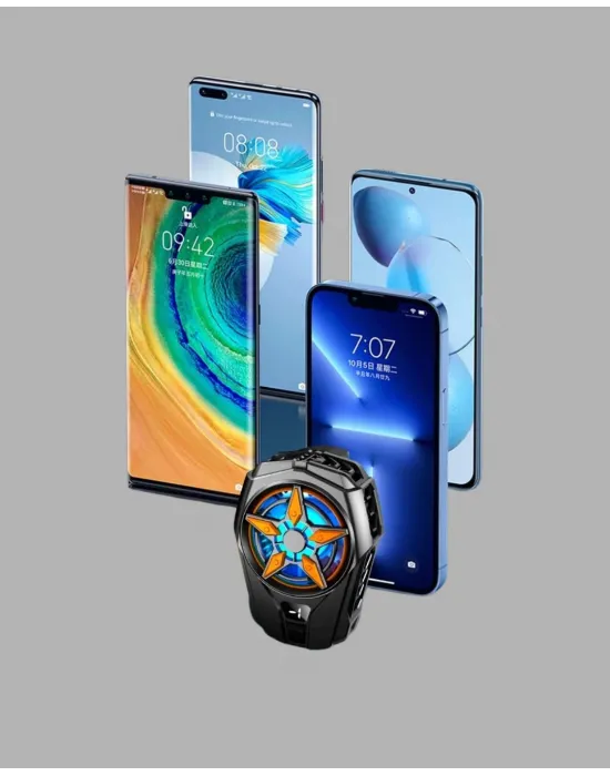 Telefon Soğutucu Radyatör Type-c Bağlantılı 2 Kademeli Dijital Kontrollü