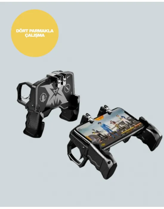 Tetikli Mobil Gamepad Ergonomik Kavramalı Oyun Aparatı
