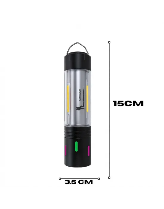 Tg Led Şarjlı Kamp Lambası Ortam Odak Aydınlatma Wt-736