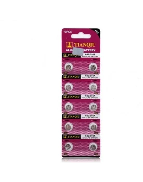 TıanQıu Ag2 Lr726/396 Alkalin 10lu Düğme Pil