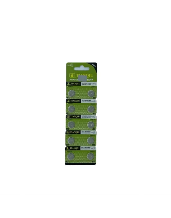 TıanQıu Ag7 Lr927/395 Alkalin 10lu Düğme Pil