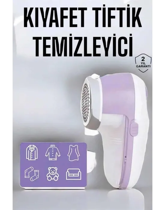 Tiftik Temizleyici Hazneli Şarjlı Manuel Kolay Kullanım