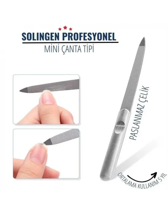 TransForMacion Mini Tırnak Törpüsü Paslanmaz Çelik Solingen Profesyonel 718178