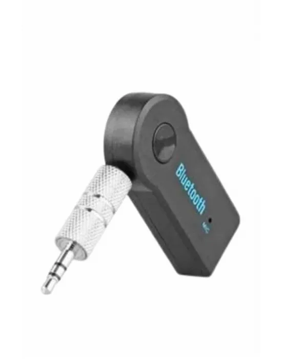 Tüm Cihazlara Uyumlu Bluetooth Aux Araç Kiti Siyah