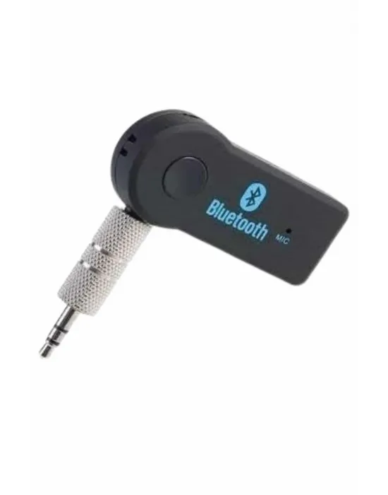 Tüm Cihazlara Uyumlu Bluetooth Aux Araç Kiti Siyah