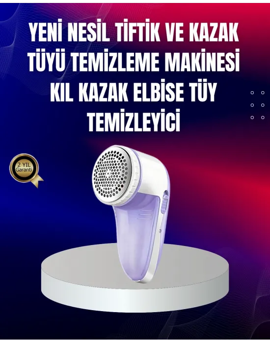 Tüy Ve Tiftik Temizleyici – 3 Bıçaklı, 200ml Kapasiteli