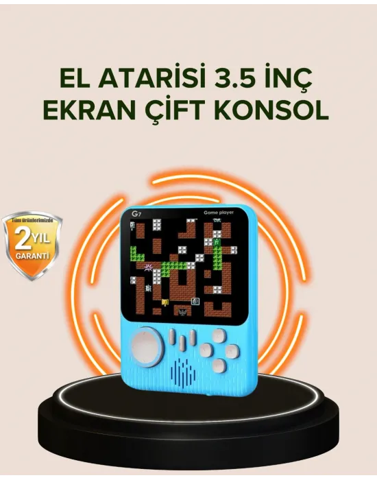 Tv Bağlantılı Çift Oyunculu Şarjlı Retro Gamepad Seti