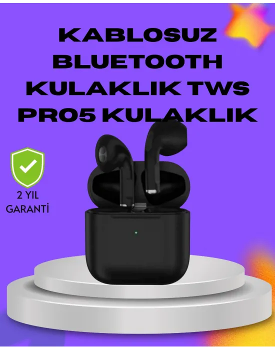 Tws Pro 5 – 3d Hd Ses Kalitesi Ve Gelişmiş Ses Yalıtımı