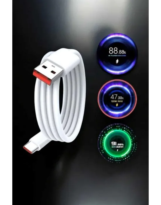 Type-c 120w Şarj Aleti Hızlı Şarj Turbo