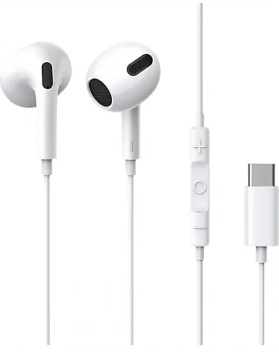 Type C Kablolu Mikrofonlu Kulaklık Mega Bass Özellikli