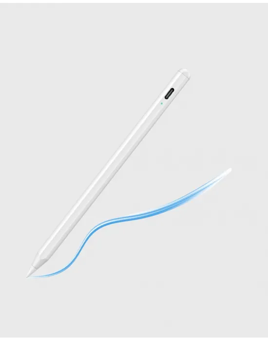 Type-c Şarjlı Dokunmatik Kalem – İpad, İphone Ve Android Uyumlu, Sessiz Çalışan