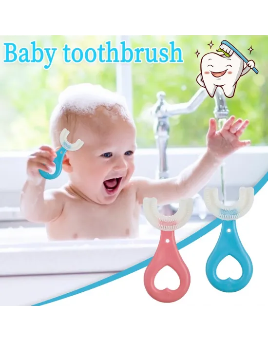 U Tipi Bebek Ağız Bakım Ve Diş Fırçası