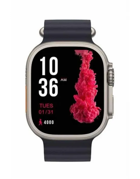 Ultra Akıllı Saat 49 Mm Çift Kordonlu Arama Cevaplama Bluetooth Bağlantılı